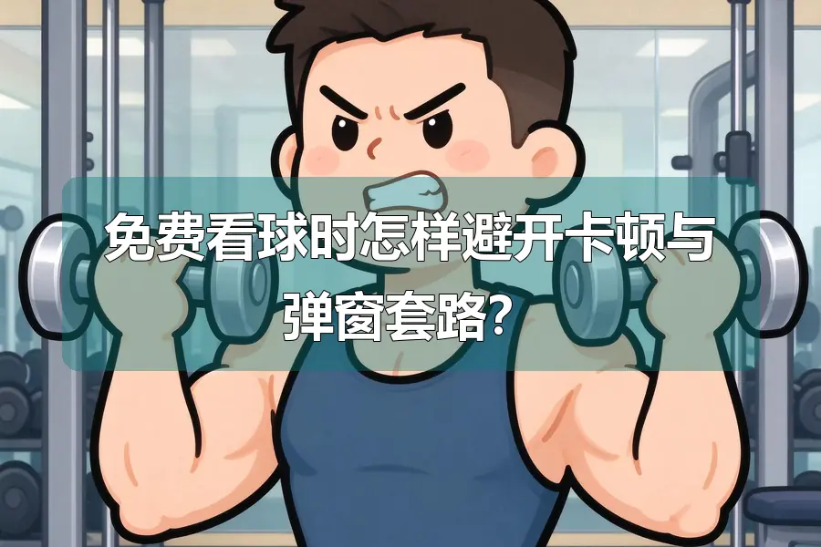 免费看球时怎样避开卡顿与弹窗套路？