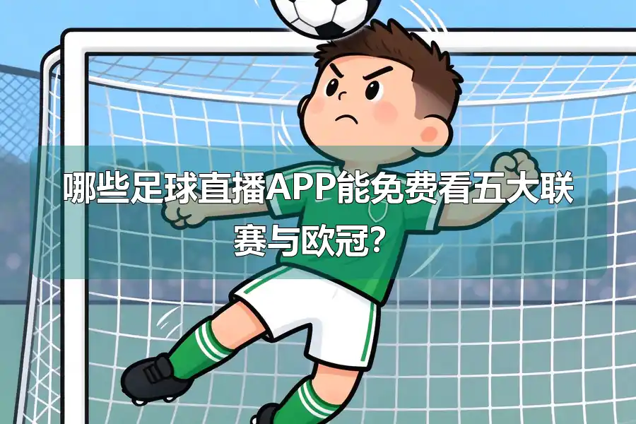 哪些足球直播APP能免费看五大联赛与欧冠？